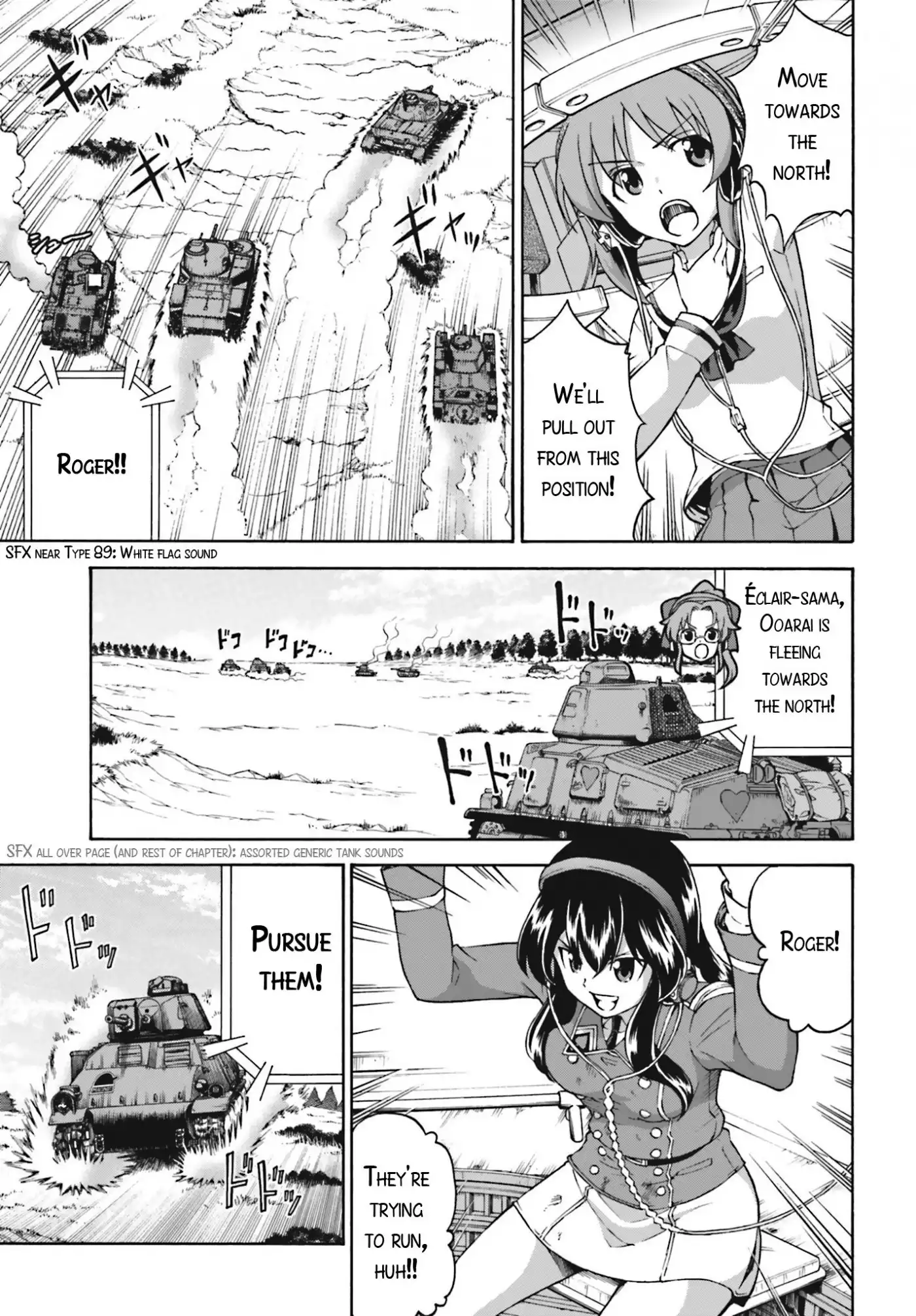 GIRLS und PANZER - Gekitou! Maginot-sen desu!! Chapter 9 3